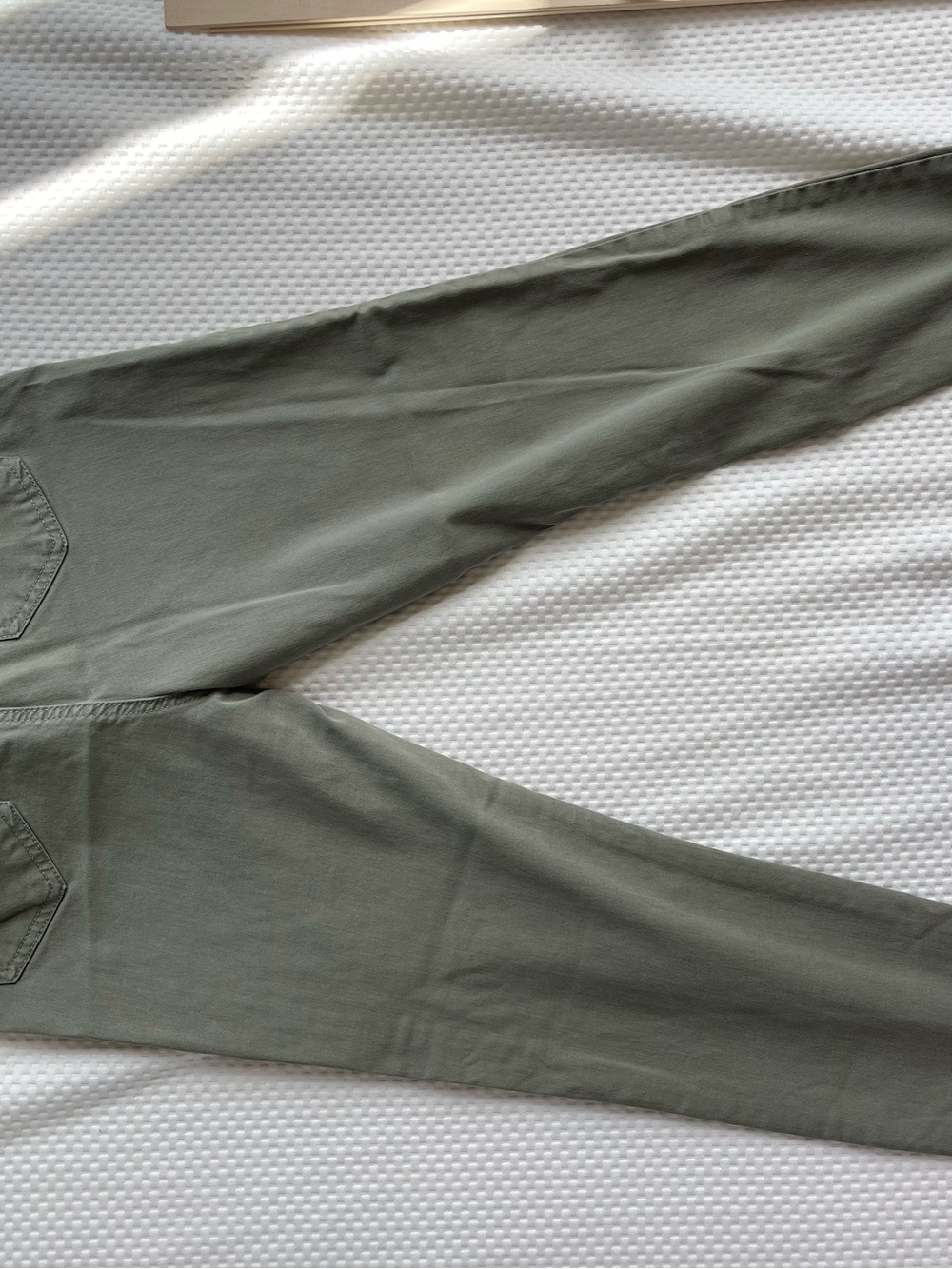 Buffalo David Bitton Women's Cropped Jeans in Olive - Picture 5 of 5